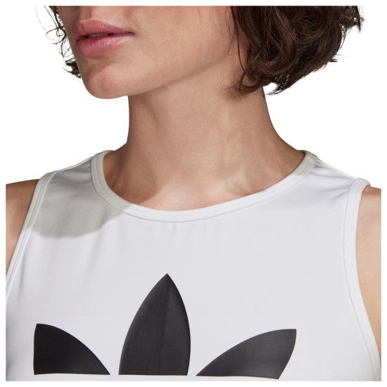 Adidas Γυναικεία αμάνικη μπλούζα crop Adidas Γυναικεία αμάνικη μπλούζα crop